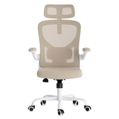 Ergonomic Office Chair, Office Desk Chair With Headrest, High Back Computer Chair With Armrests And Adjustable Lumbar Support For Office Study Room