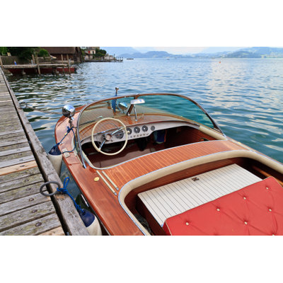 " Wooden Motor Boat "