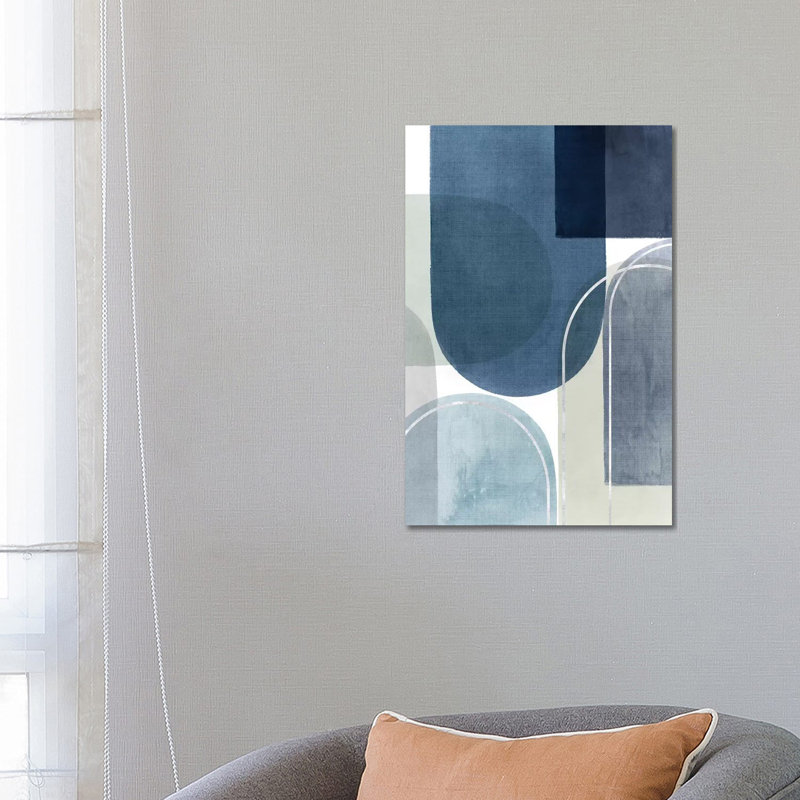 Framed Move II - Wrapped Canvas Print, 66.04 cm H x 45.72 cm W x 3.175 cm D