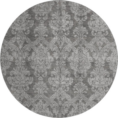 Premium Machine Washable Honig AMF1659 Damask Rug