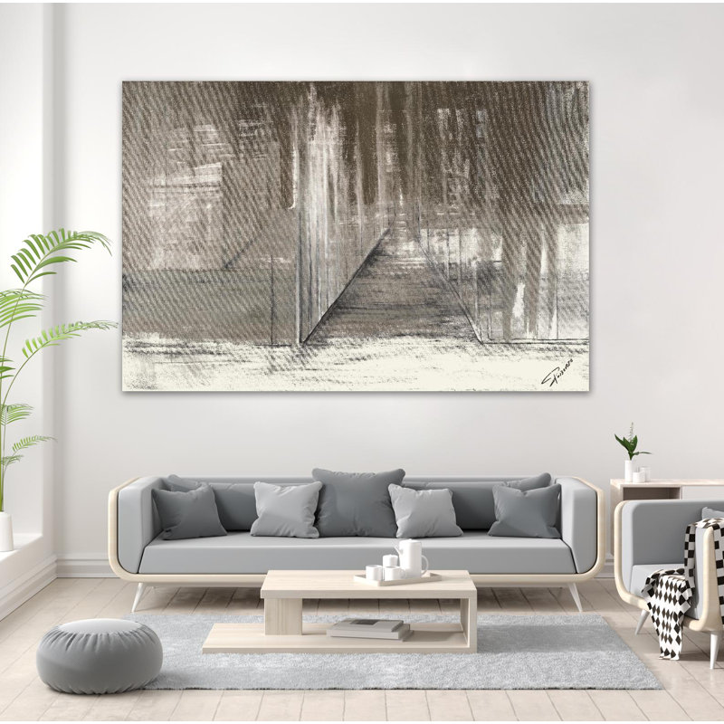 «The End Of The Night», reproduction d'art sur toile géante 84 po x 54 po, H 48 po x l 72 po x P 1,5 po