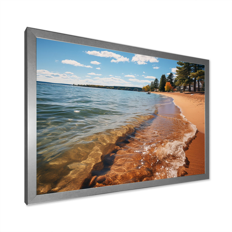Canada Coastal Serenity II, Argent, H 30 po x l 40 po x P 1,5 po