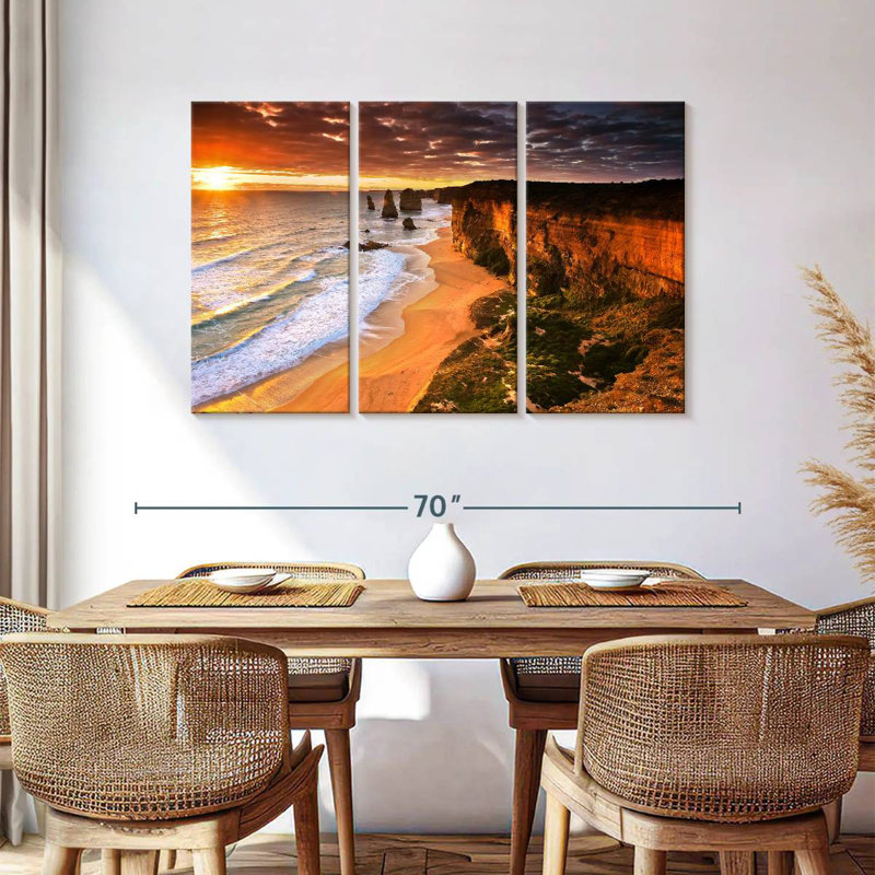 Gillard Twelve Apostles Cliffs, 36" H x 57" W