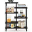Zilla 100.33 cm H x 80.01 cm W Etagere Bookcase-1784839075