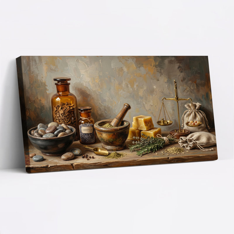 Nature morte, reproduction d'art sur toile, ensemble de 1, Toile tendue, L 40 po x H 20 po