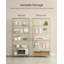 6-Tier Glass Shelf  Bookshelf-1771337208