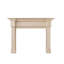 Grant Traditional Wood Fireplace Mantel Surround Kit Includes Wooden Mantel Surround & Shelf-1535217796-1535217913