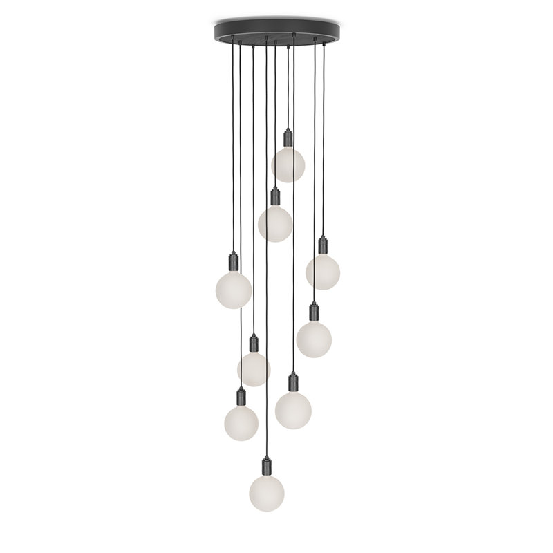 Sphere IV 9 - Light LED Pendant, Graphite