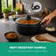 ROYALFORD Casserole Dish | Induction Safe Cooking Pot with Tempered Glass Lid | Forged Aluminium Cookware with 5-Layer Non-Stick Granite Coating PFOA Free & Dishwasher Safe | Terranox Series-88147167