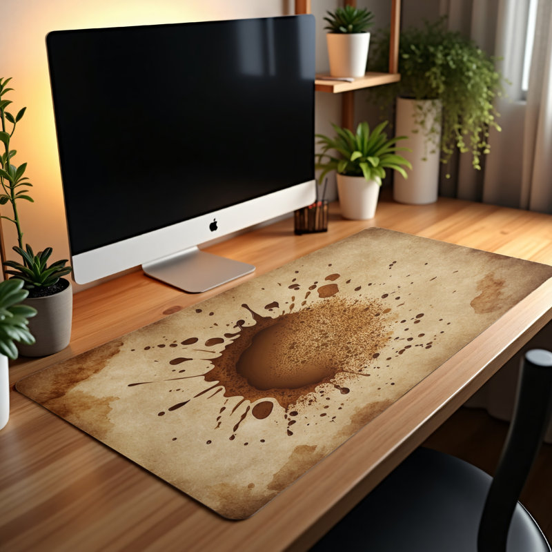 Polyester Desk Pad, 23.6x13.8