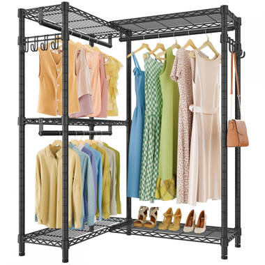 Izaih 45 W Garment Rack Rebrilliant Color: White