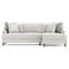 Bernhardt Mila 2-Piece Right Facing Fabric Sectional-1151006235-1151006233