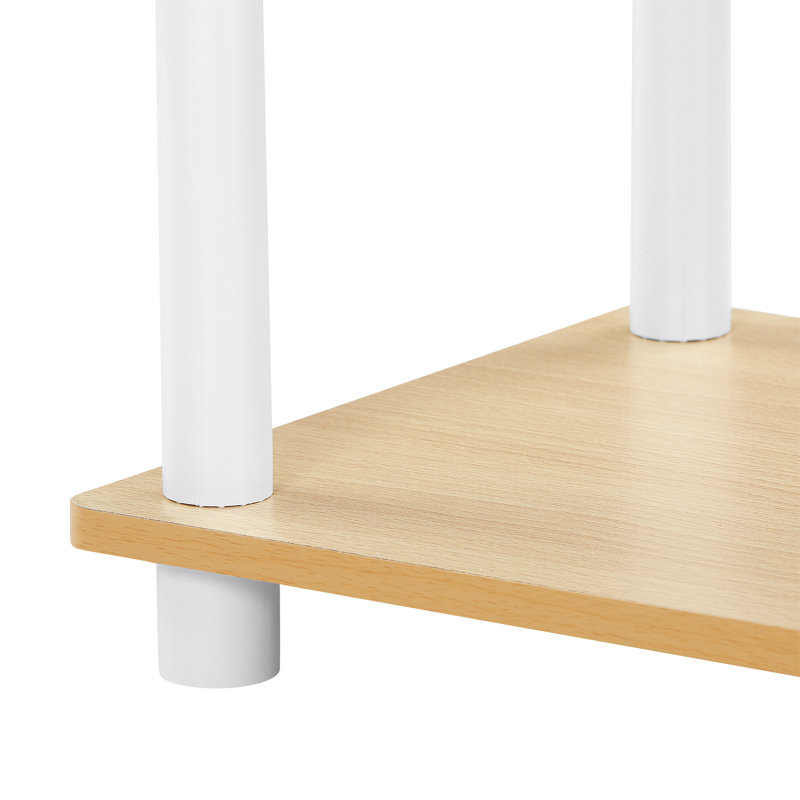 Maxine 59.9cm W Manufactured Wood Shelving Unit, Beech