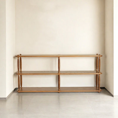 Retro Multifunctional Console Table