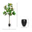 UV Rated 5' Magnolia Tree Drop-In with Fiberstone Planter