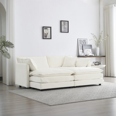 Canapé modulaire rembourré 4 pièces 4 pièces