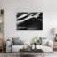 Désert dune caravane, paysage dramatique minimaliste, impression d'art mural-1694894712