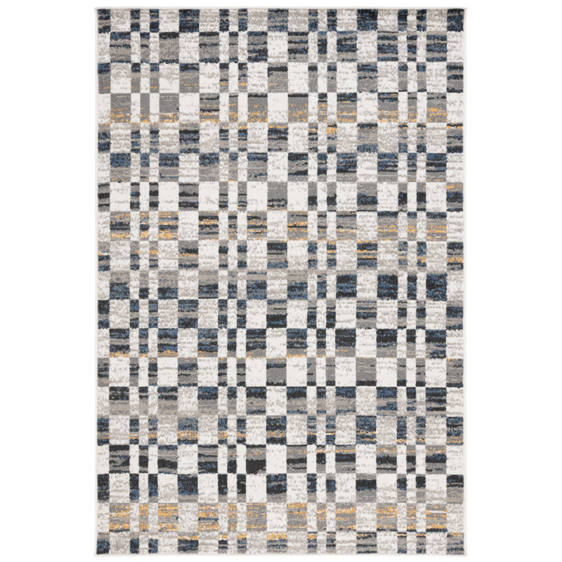 Pyramid Performance Geometric Rug, Rectangle 4'5" x 6'5"