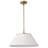 Gertie 20" W 3-Light Metal Cone Pendant with Dimmable Switch-1522772543