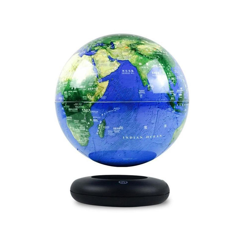 Globe terrestre flottant anti-gravité 8 po