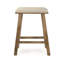Jocelyn Upholstered Stool with Solid Wood Frame-2067406352