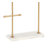 Marble Gold Jewelry Stand with Rectangular Base
