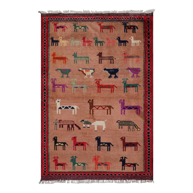 One-of-a-Kind 2'9"X3'11" Hand Knotted Area Rug
