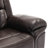 Manual Recliner Chair with LED Light Strip-1399871399