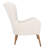 Dove Upholstered Wingback Chair