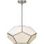 Plafonnier semi-encastré en verre Brier-654954433