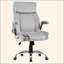 Fauteuil de bureau pivotant en velours