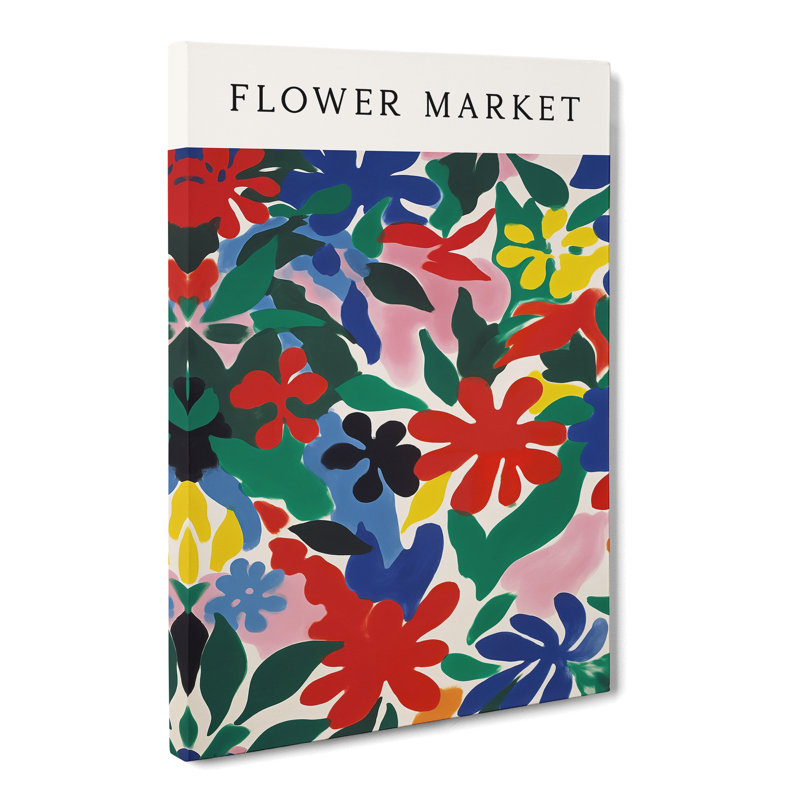 XMKTMKT-598 The Flower Market Exhibition No. 7 - Wrapped Canvas, 50cm H x 35cm W x 3cm D