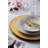Gold 470ml Drinking Glass Set