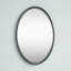 Miroir d'appoint ovale en bois Colton-18111755