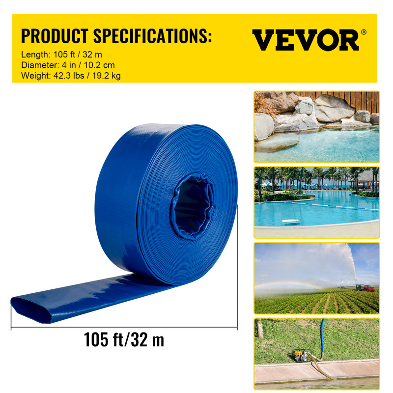 Plastic Hose Reel, 105'