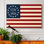 Betsy Ross Across Century-Gallery - Toile tendue avec châssis - prête à être accrochée