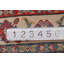 Tapis décoratif oriental fait à la main Kazak 2x3