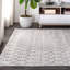 Tapis crème / gris Kateshia-94080804