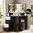 42 Inch Corner Vanity Mirror With Lights-604154516