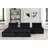 Modular Velvet Sectional Sofa with Tufted Seating