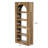 31.5" W x 70.8" H  5-Tier Arched Bookshelf, Modern Wooden Bookcase