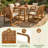 6 - Person Patio Dining Set With Removable Cushions-133588543