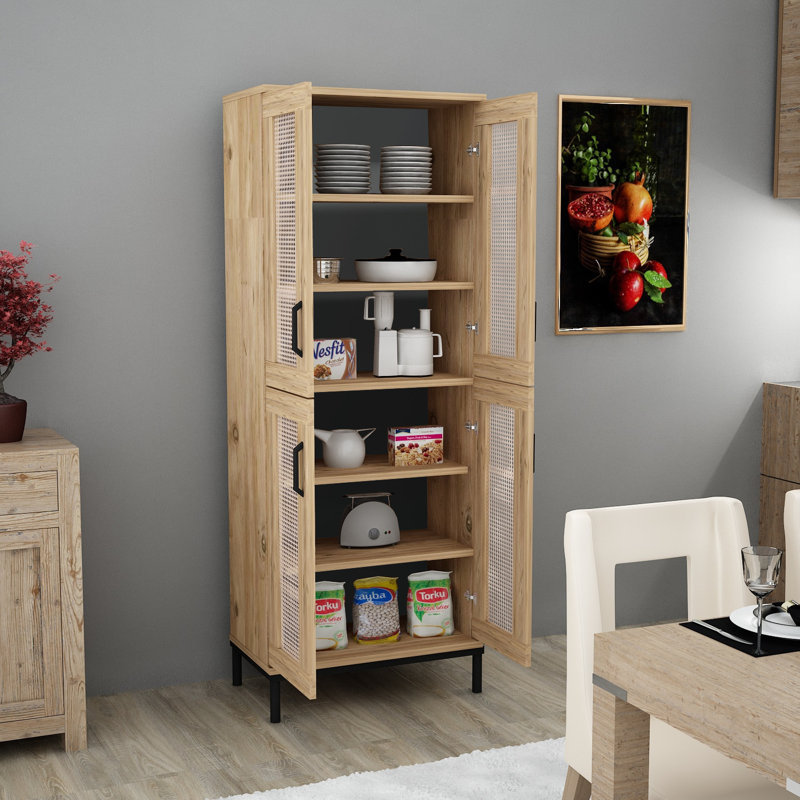 Armoire d'appoint à 4 portes Coverly