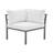 Sunnyside Modern Corner Patio Conversation Set with Table-1981636124
