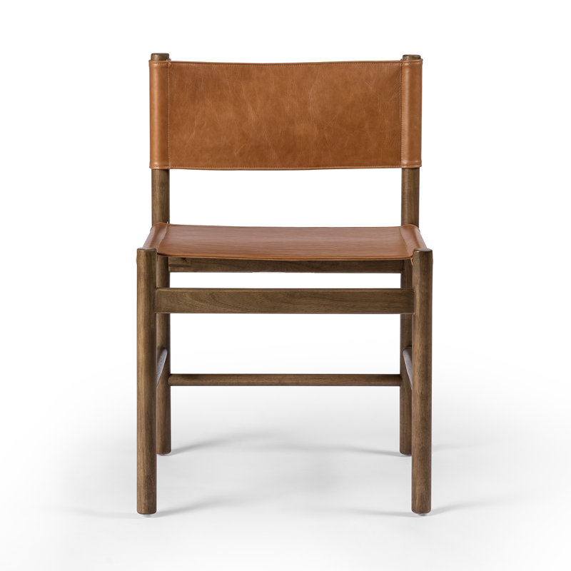 Kena Dining Chair-Vintage Natural, Vintage Natural, Sonoma Butterscotch Top Grain Leather