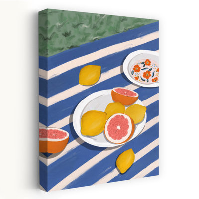 Contemporary Art Abstract Contemporary Wall Art by Treechild - Wrapped Canvas Print