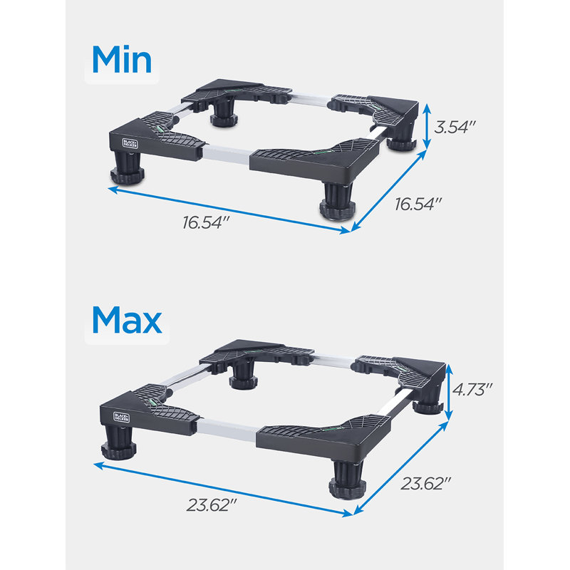 BLACK+DECKER Multi-Functional Stand, 4"H Pedestal Stand, BWS16