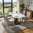 Tufted Velvet Wing Back Side Dining Chairs-792751471-747323155