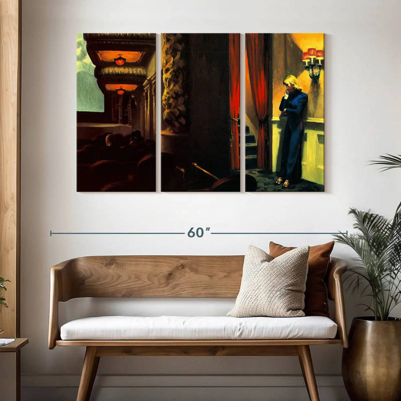 Leisha New York Movie, 32" H x 50" W