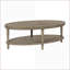 Table basse Bedford Oval - Finition grège récupérée